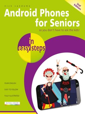 cover image of Android Phones for Seniors in easy steps